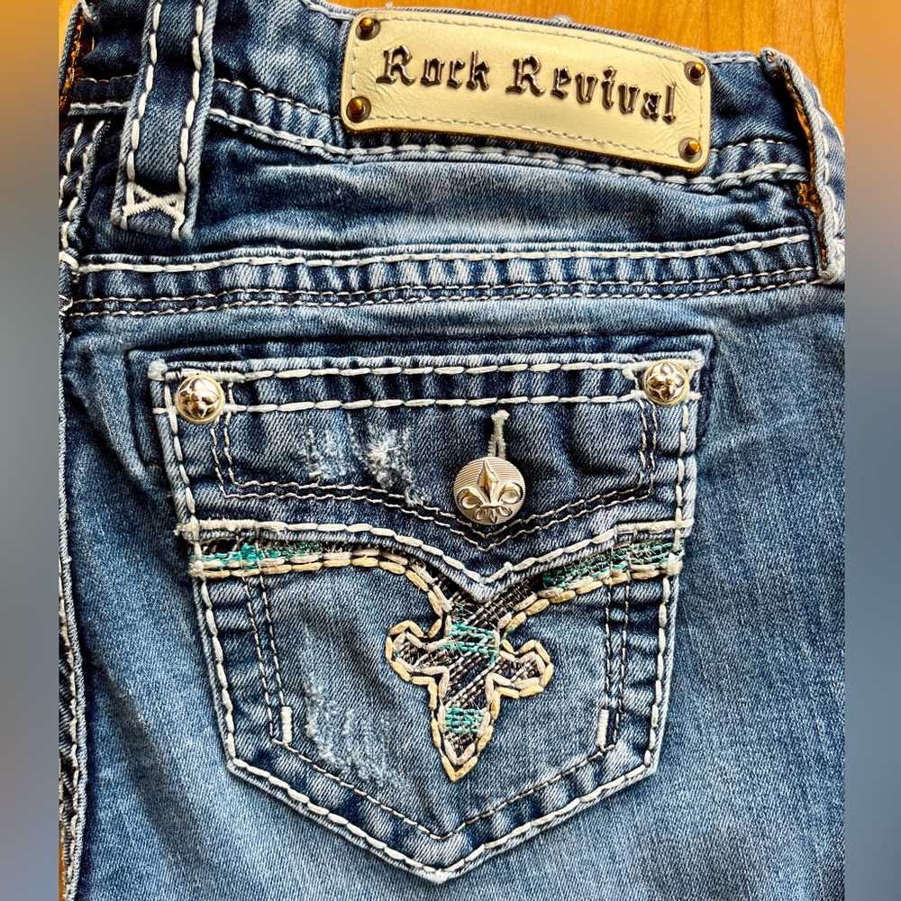 Rock Revival Betty Straight Jean ~ 28